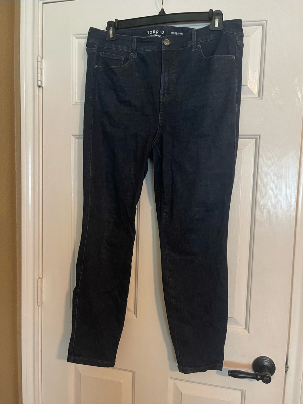 torrid Dark Wash Trio Fit Skinny Jeans